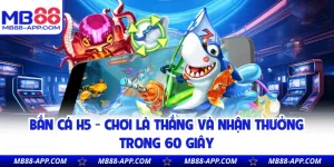 Bắn Cá H5 - Chơi Là Thắng Và Nhận Thưởng Trong 60 Giây